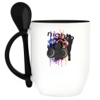 Кружка с ложкой