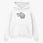 Толстовка худи оверсайз