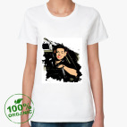 Женская футболка органик