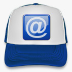 Кепка Trucker, синяя m@il