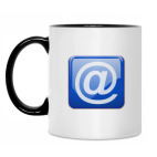 Кружка двухцветная