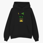 Толстовка худи оверсайз