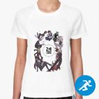 Женская спортивная футболка