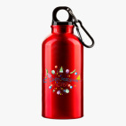 Металлическая бутылка 400 мл UV-DTF