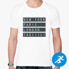 Мужская спортивная футболка