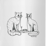 Влюбленные котики