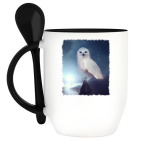 Кружка с ложкой