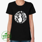 Женская футболка органик