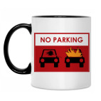 Кружка двухцветная