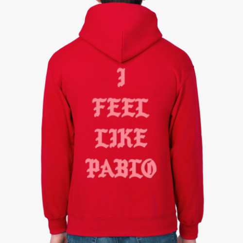 Толстовка худи с принтом Kanye West (Yeezus) - I Feel Like Pablo (Ye Канье)