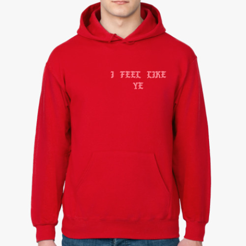 Толстовка худи с принтом Kanye West (Yeezus) - I Feel Like Pablo (Ye Канье)