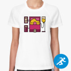 Женская спортивная футболка