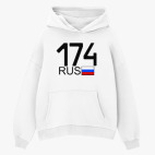 Толстовка худи оверсайз