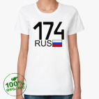 Женская футболка органик