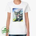 Женская футболка органик