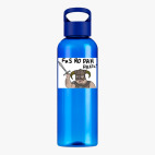 Прозрачная спортивная бутылка