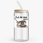 Банка с бамбуковой крышкой