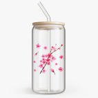 Банка с бамбуковой крышкой