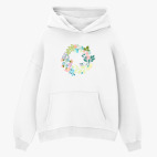 Толстовка худи оверсайз