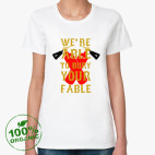 Женская футболка органик