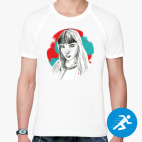 Мужская спортивная футболка