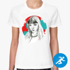 Женская спортивная футболка