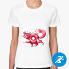 Женская спортивная футболка