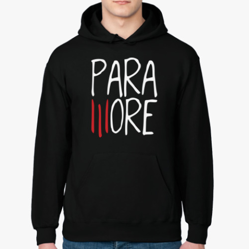 Толстовка худи с принтом Paramore