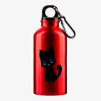 Металлическая бутылка 400 мл UV-DTF