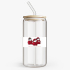 Банка с бамбуковой крышкой