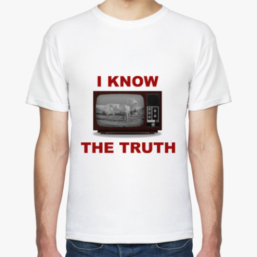 Футболка с принтом I know the truth