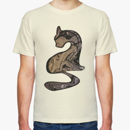Футболка с принтом Кот