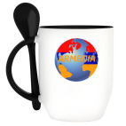 Кружка с ложкой