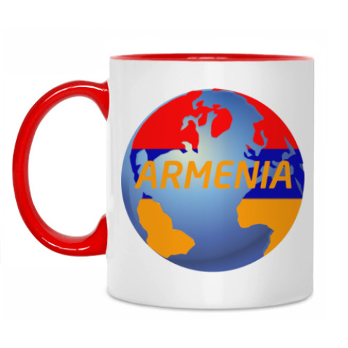 Кружка с принтом Armenia