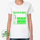 Женская футболка органик