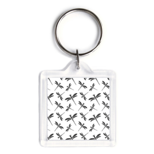 Брелок с принтом Стрекозы