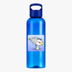 Прозрачная спортивная бутылка