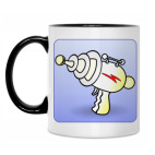 Кружка двухцветная