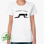 Женская футболка органик