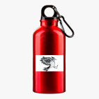 Металлическая бутылка 400 мл UV-DTF