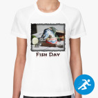 Женская спортивная футболка