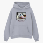 Толстовка худи оверсайз