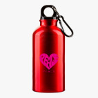 Металлическая бутылка 400 мл UV-DTF