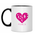 Кружка двухцветная