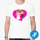 Мужская спортивная футболка