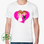 Мужская футболка органик