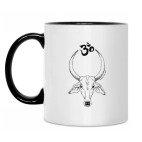 Кружка двухцветная