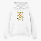 Толстовка худи оверсайз