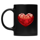 Кружка цветная UV-DTF