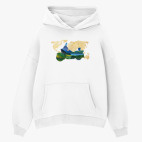 Толстовка худи оверсайз